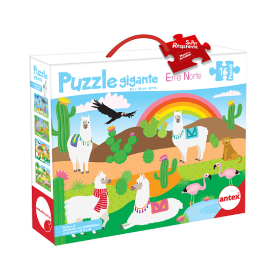 Rompecabezas Animales 16 Piezas Surtido Antex