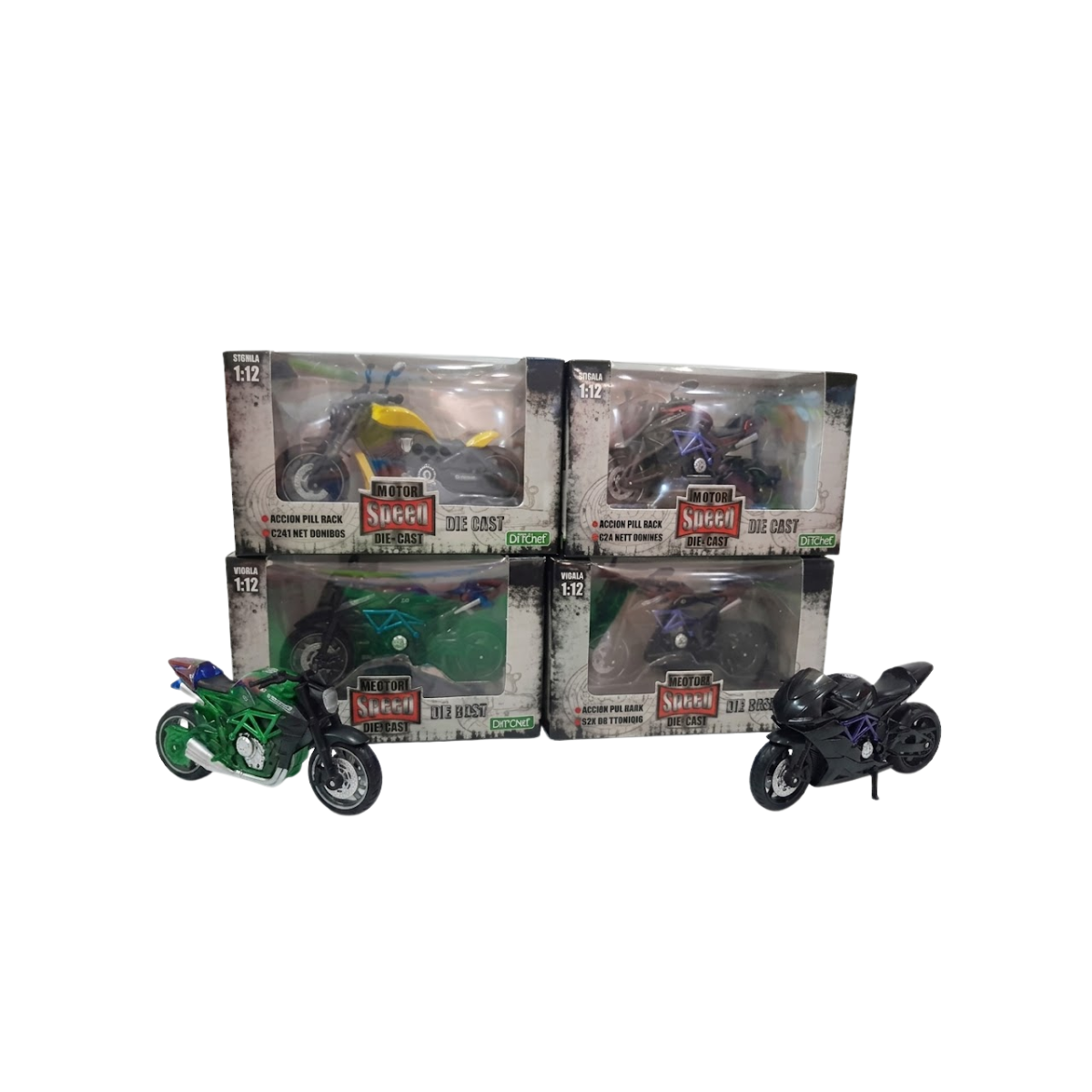 Metal Motor Speed - Colección Racing