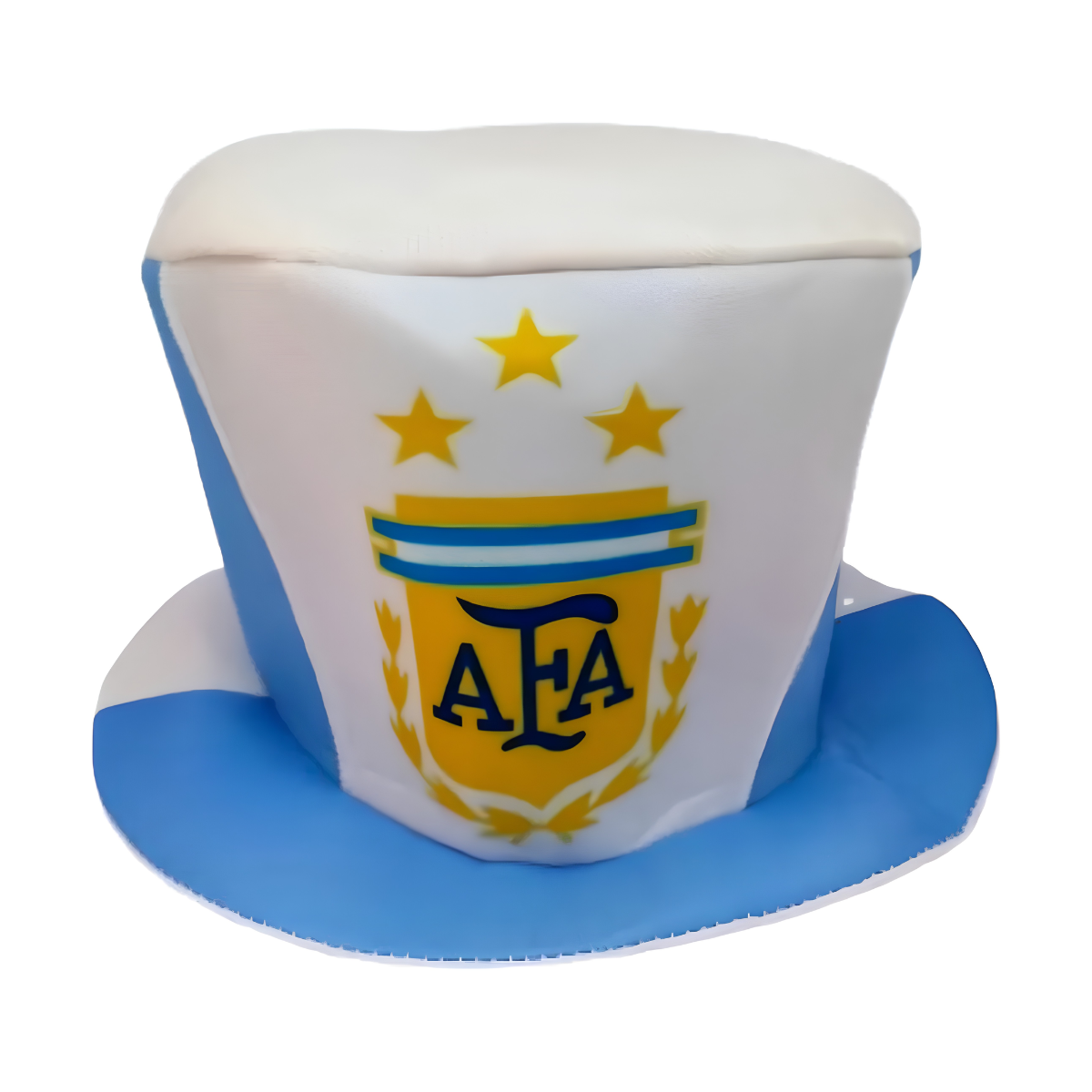 Sombrero Galera Argentina con Escudo 15cm