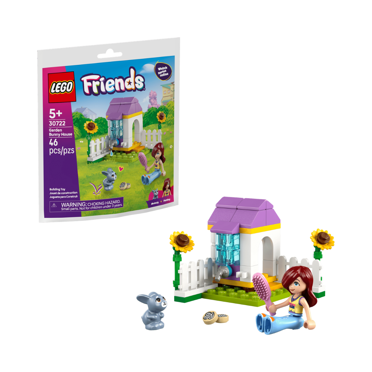 LEGO® Friends Casita del Conejo en el Jardín