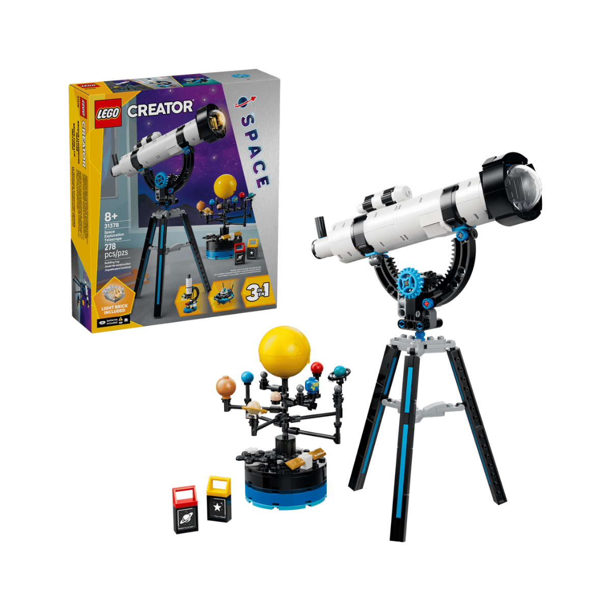 LEGO® Creator 3en1 Telescopio Espacial