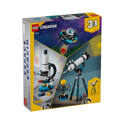 LEGO® Creator 3en1 Telescopio Espacial