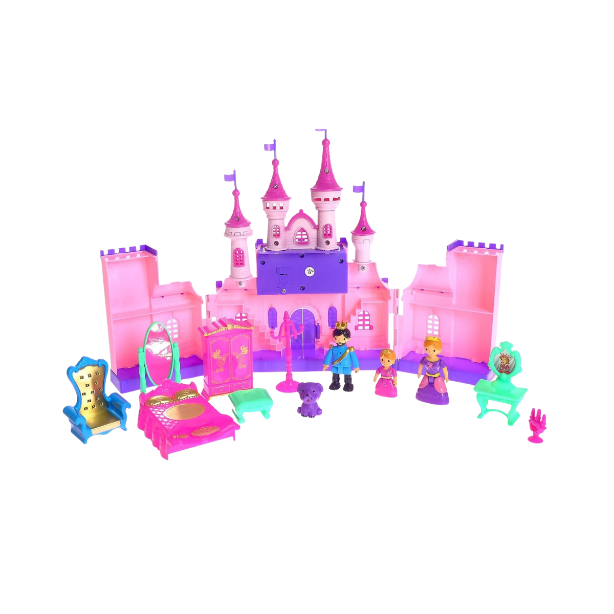 Castillo De Princesas Grande Con Accesorios