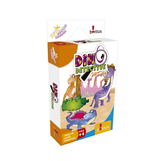 Juego de Cartas Dino Detective Bontus