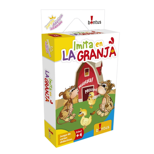 Juego de Cartas Imita En La Granja Bontus