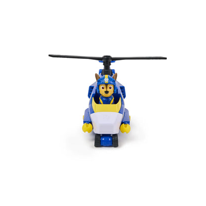 Vehículo Helicóptero Con Figura Chase Paw Patrol Vulcanita