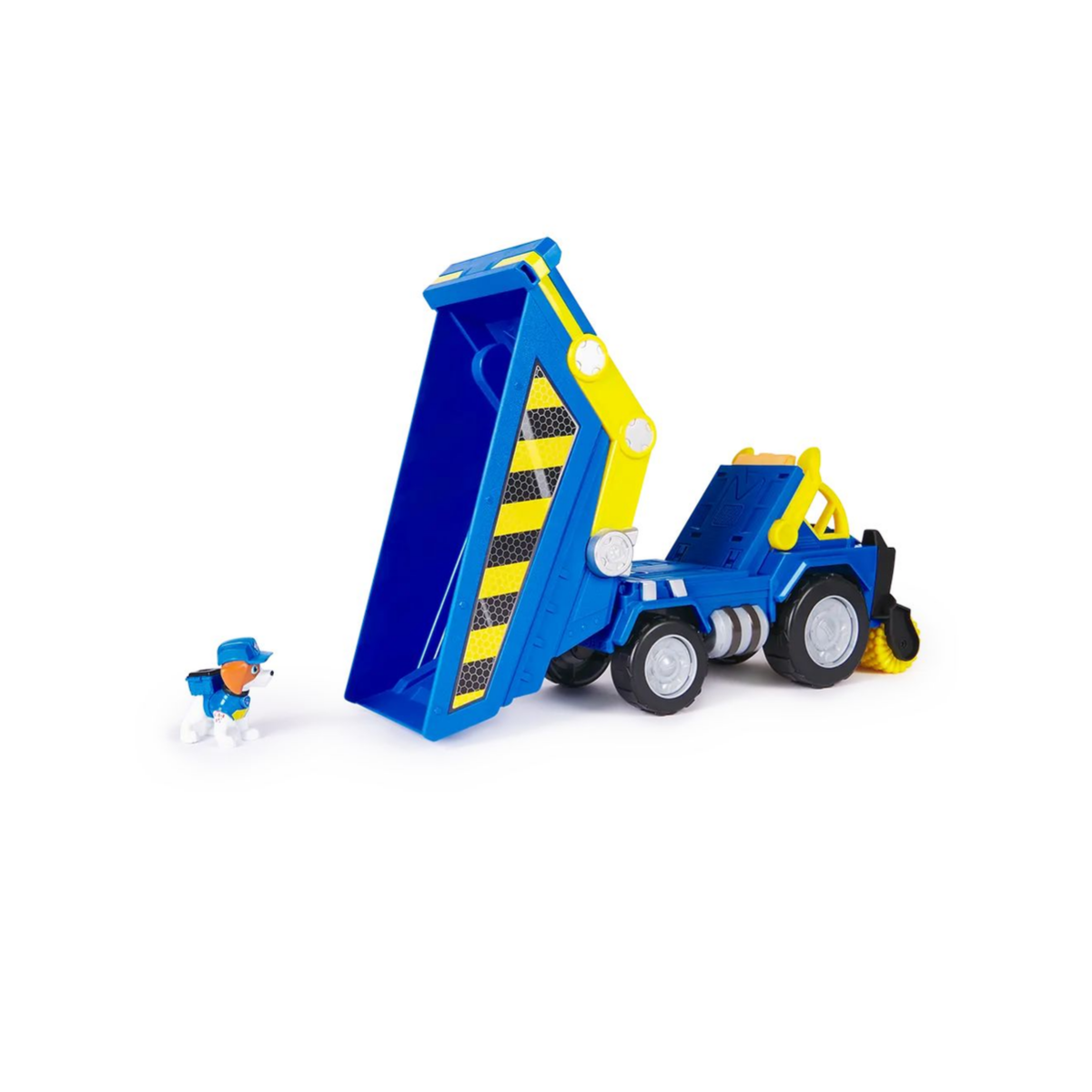 Vehículo Camión Deluxe Rubble Bark Yard Bulldozer Rubble & Crew Vulcanita