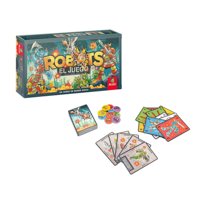 Juego de mesa de cartas Robots Maldon