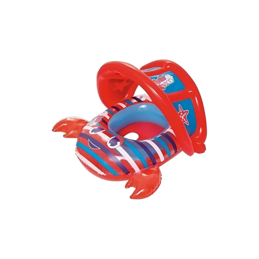 Asiento Flotador Cangrejo para Bebés 86x66 cm Surtido