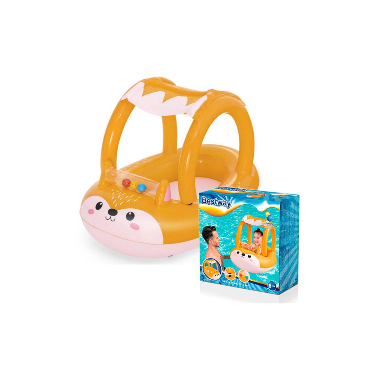 Inflable Asiento Zorro 94 X 66 Cm