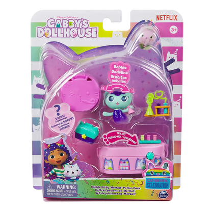 Set de juego Bobble Kitty y Mercat de La Casa de muñecas de Gabby