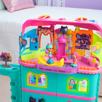Gabby’s Dollhouse Rooftop Party Room Playset - Sala de Fiestas y Figuras Exclusivas