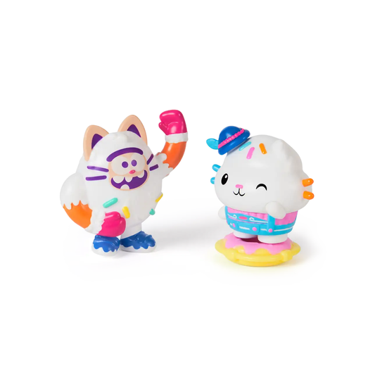 Gabby’s Dollhouse Figures - Set de 2 Personajes Pandy Paws y Chumsley