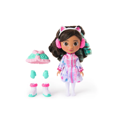 Gabby’s Dollhouse Figura Gabby 15 cm Sweetest Treat (Vestimenta de Invierno)