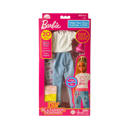 Barbie Set Ropa De Muñecas Para Diseñar Casual Look