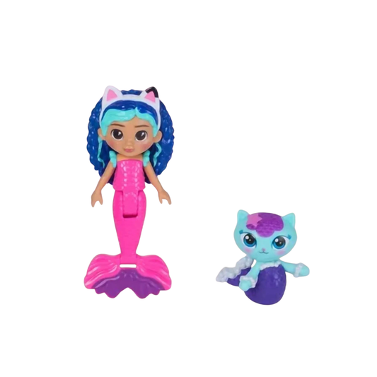Gabby’s Dollhouse Colorful Kitty Aquarium - Acuario de Gabby y Mercat (5 Piezas)