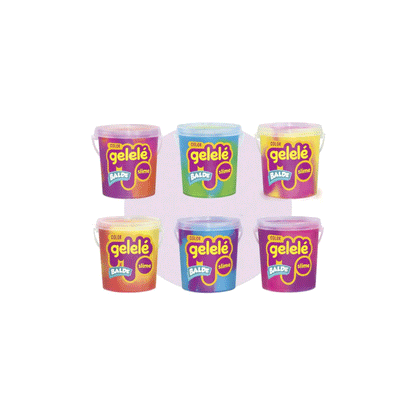 Gelele Slime Color Balde 457g