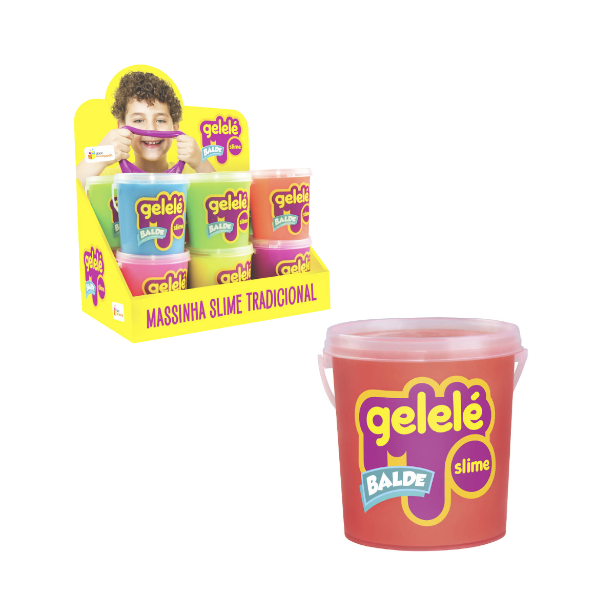 Slime Balde 457g Tradicional