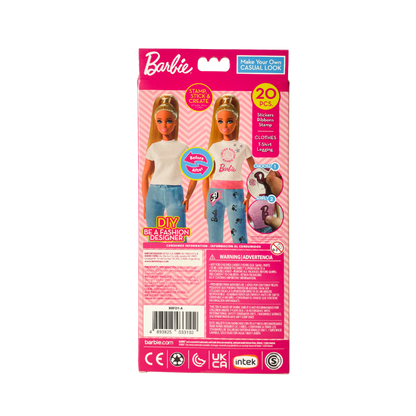 Barbie Set Ropa De Muñecas Para Diseñar Casual Look