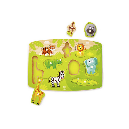 Rompecabezas Animales de la Selva Hape Alparamis