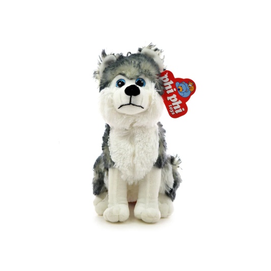 Peluche Perro Siberiano Sentado Soft 25 cm Phi Phi Toys