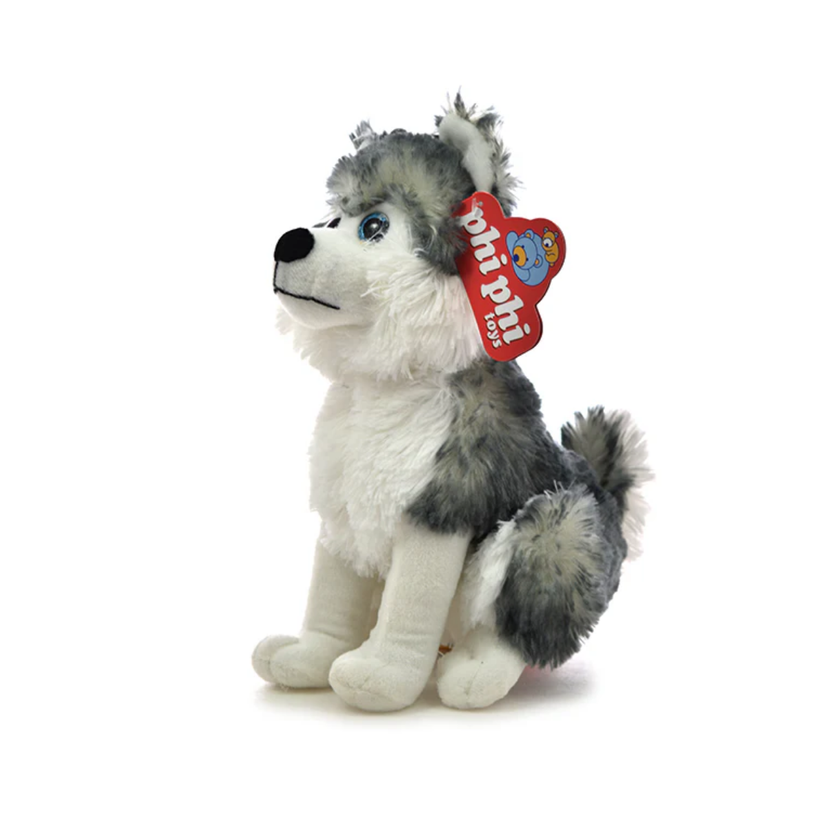Peluche Perro Siberiano Sentado Soft 25 cm Phi Phi Toys