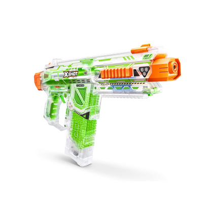 Pistola Lanzadora Hyper Gel 10000 Brilla En La Oscuridad X-Shot