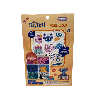 Set Stitch Pixel WOW Crea Figuras y Llaveros