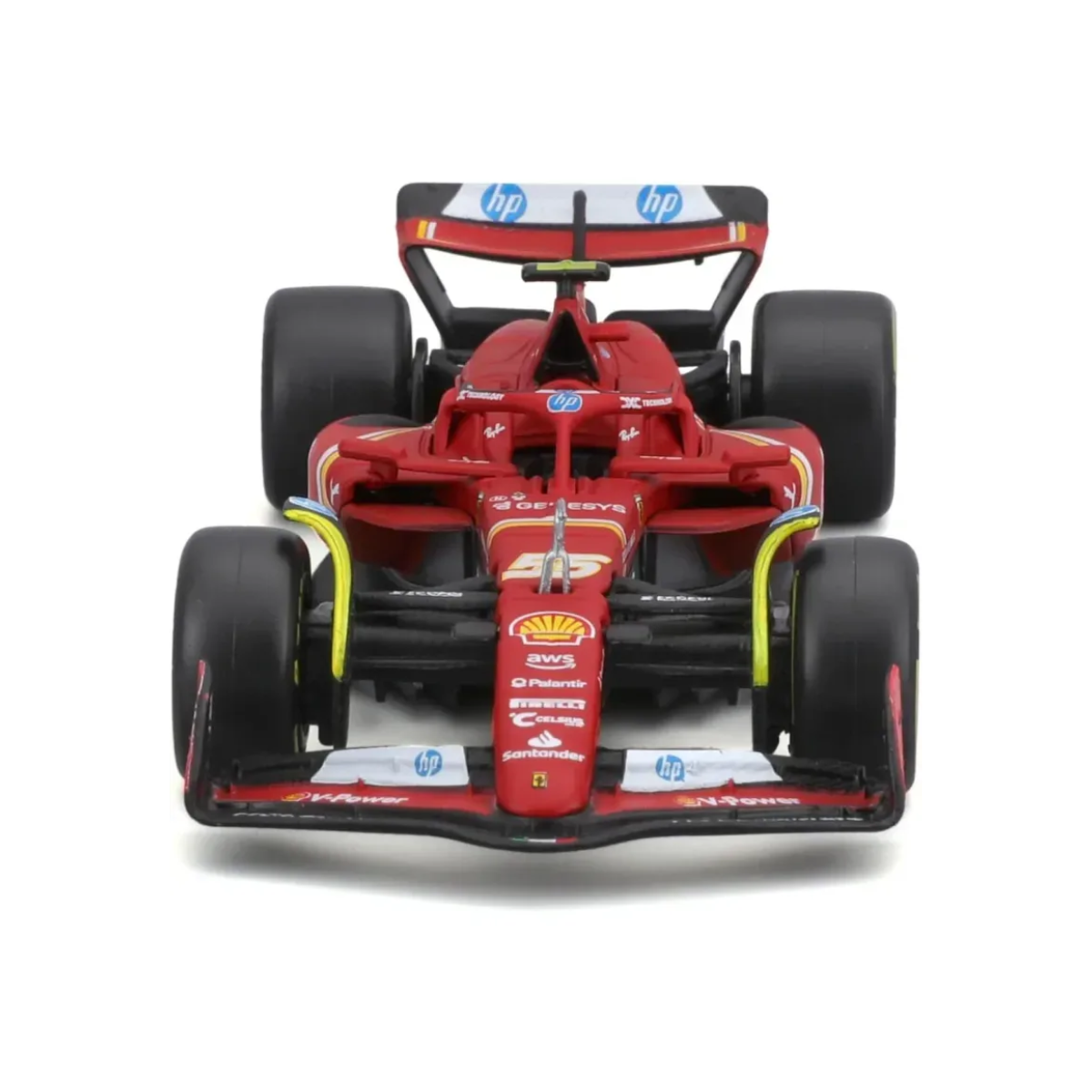 Ferrari F1 Bbursago Escala 1:43 SF-24. Charles Lecrerc, Carlos Sainz.