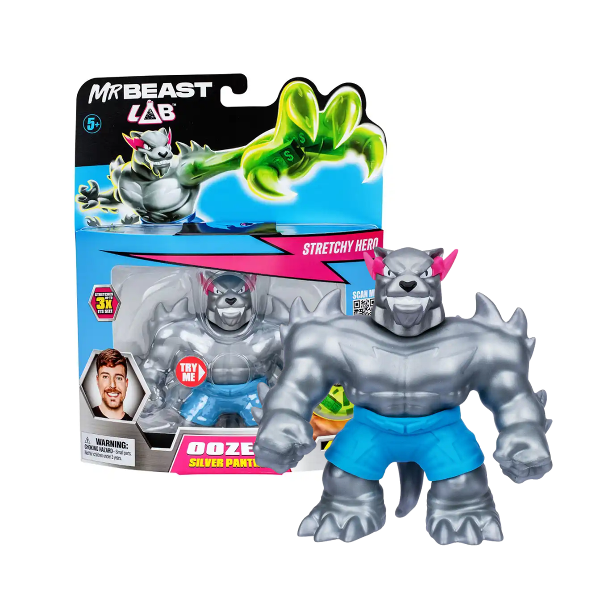 Figura Pantera Stretchy Mr Beast Caffaro
