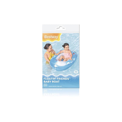 Bote Inflable Diseño De Mar 102x69Cm Bestway