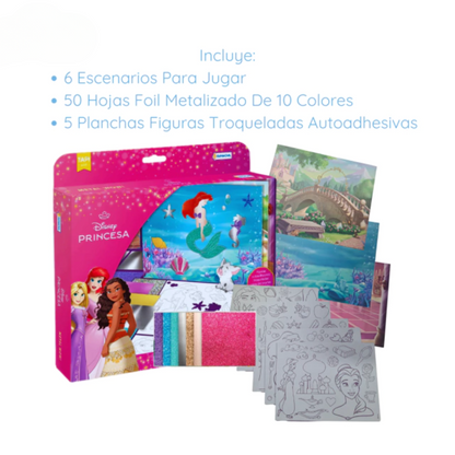 Set de Arte Foil Wow Princesas
