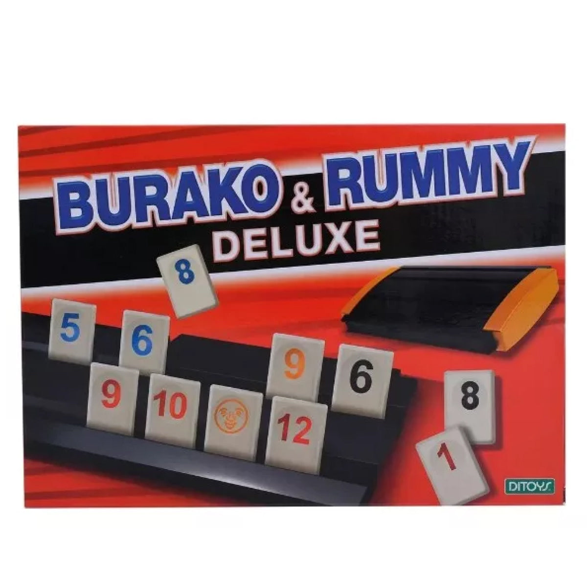 Juego De Mesa Burako & Rummy Edición Deluxe Ditoys