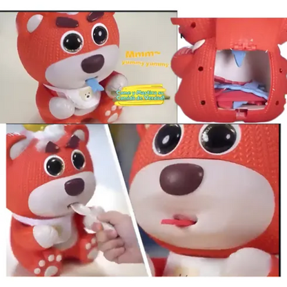 Mueñeco Oso Goloso Swinging Zoo Interactivo
