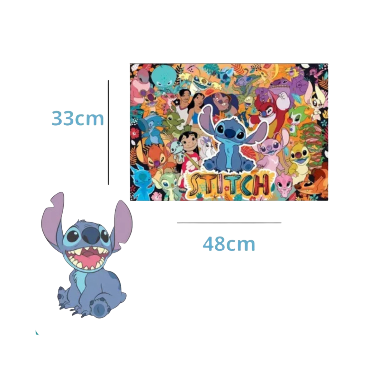 Rompecabezas Stitch de 240 Piezas