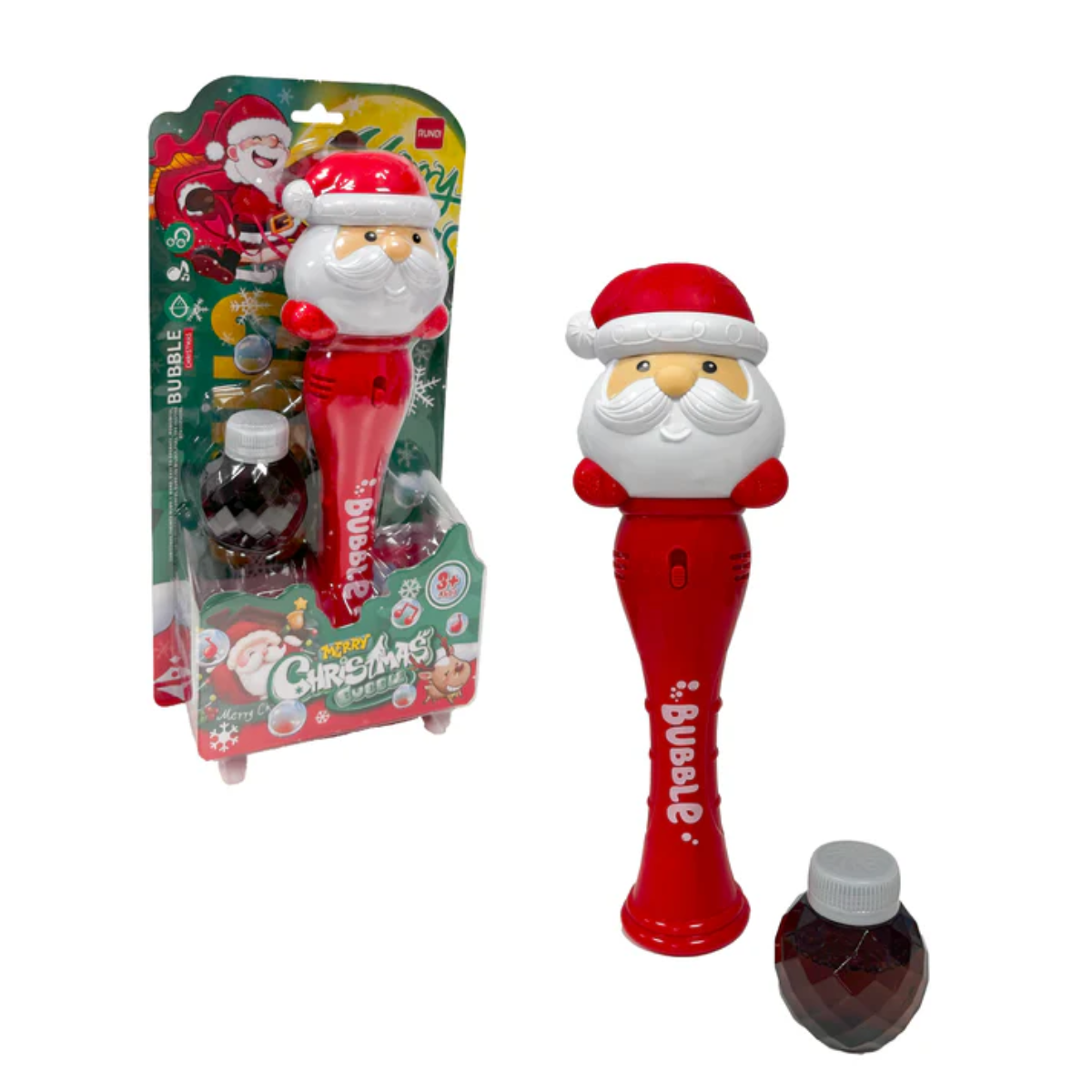 Combo Navideño de Burbujero Papa Noel + Papa Noel Bailarín