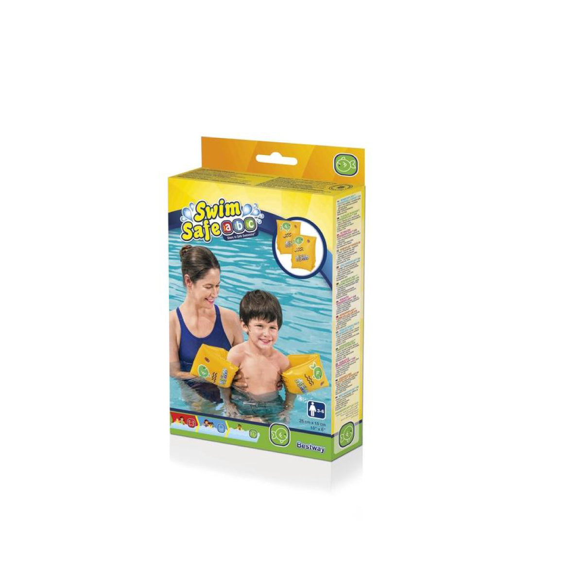 Bracitos Salvavida Inflable Splash Bestway de 3 a 6 años