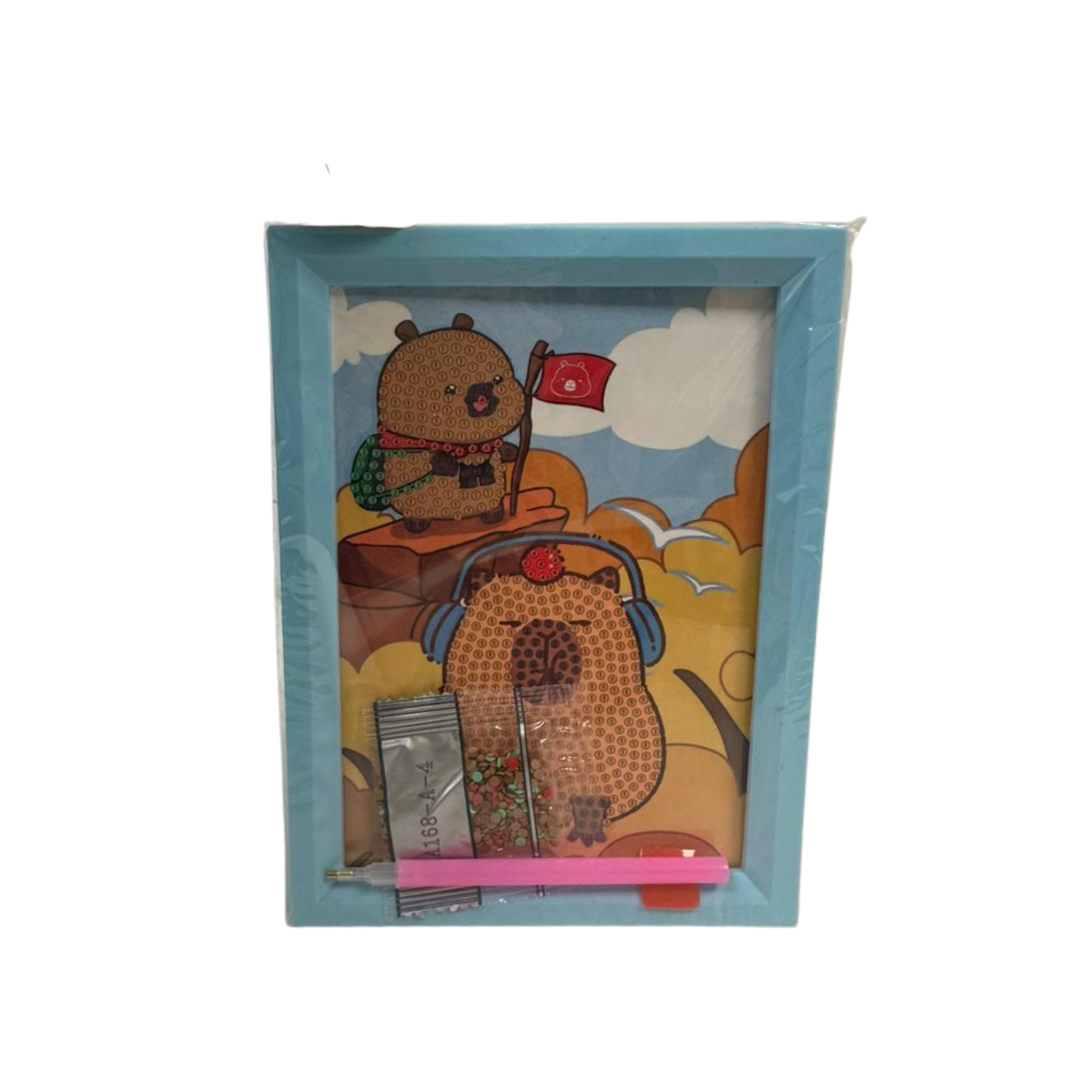 Capybara Cuadro de Diamond Painting