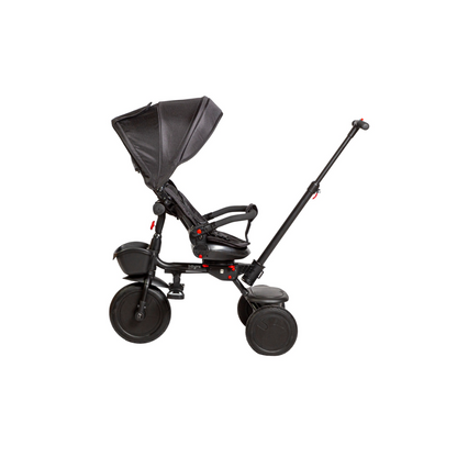 Triciclo Con Capota 360° Plegable Negro