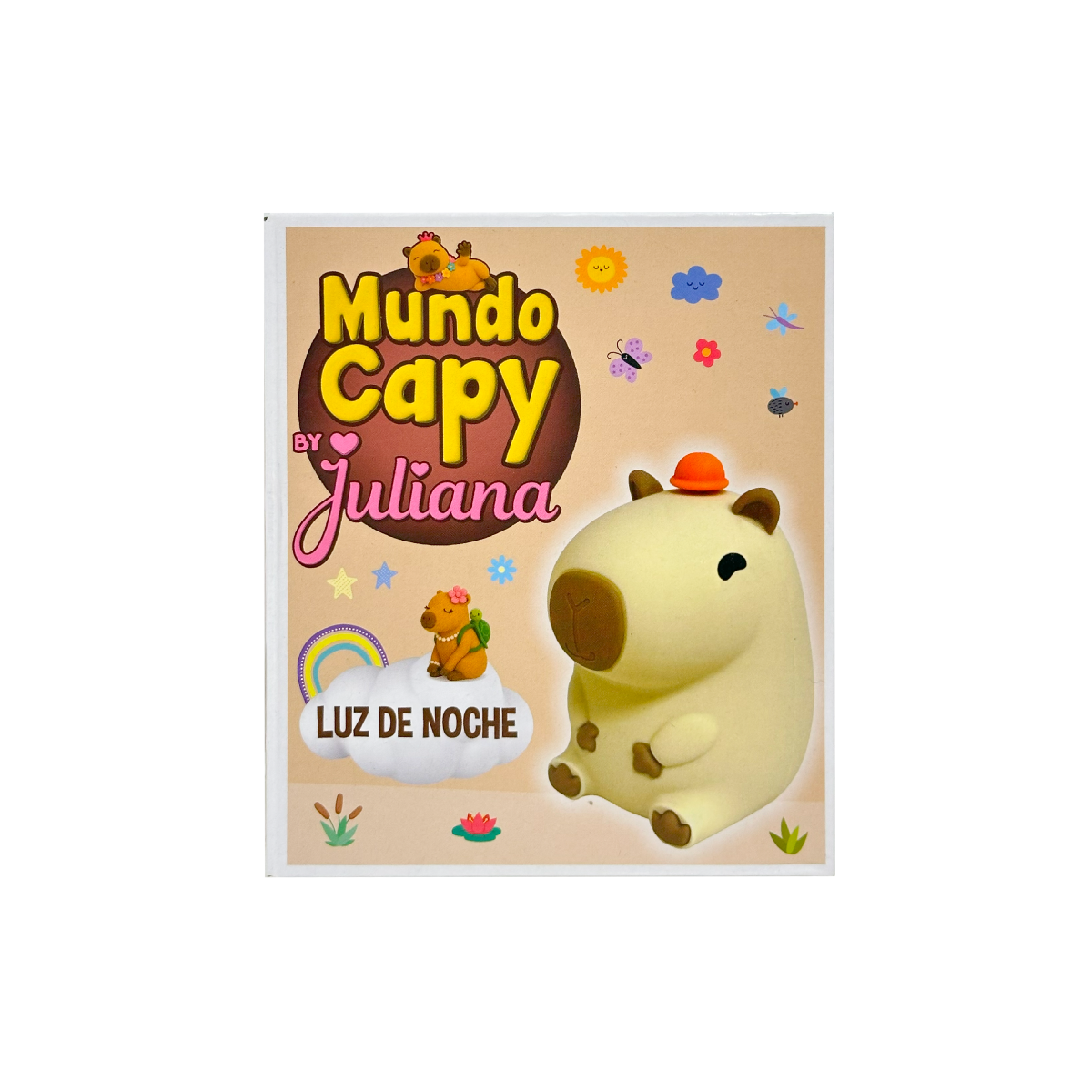 Luz de noche Mundo Capy By Juliana