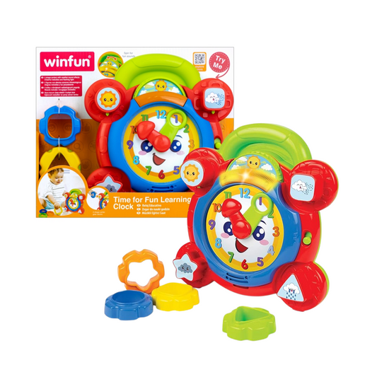 Reloj Interactivo Con Luz Y Sonido Winfun
