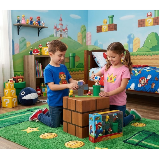 Playset Diorama Super Mario Underground 25 cm