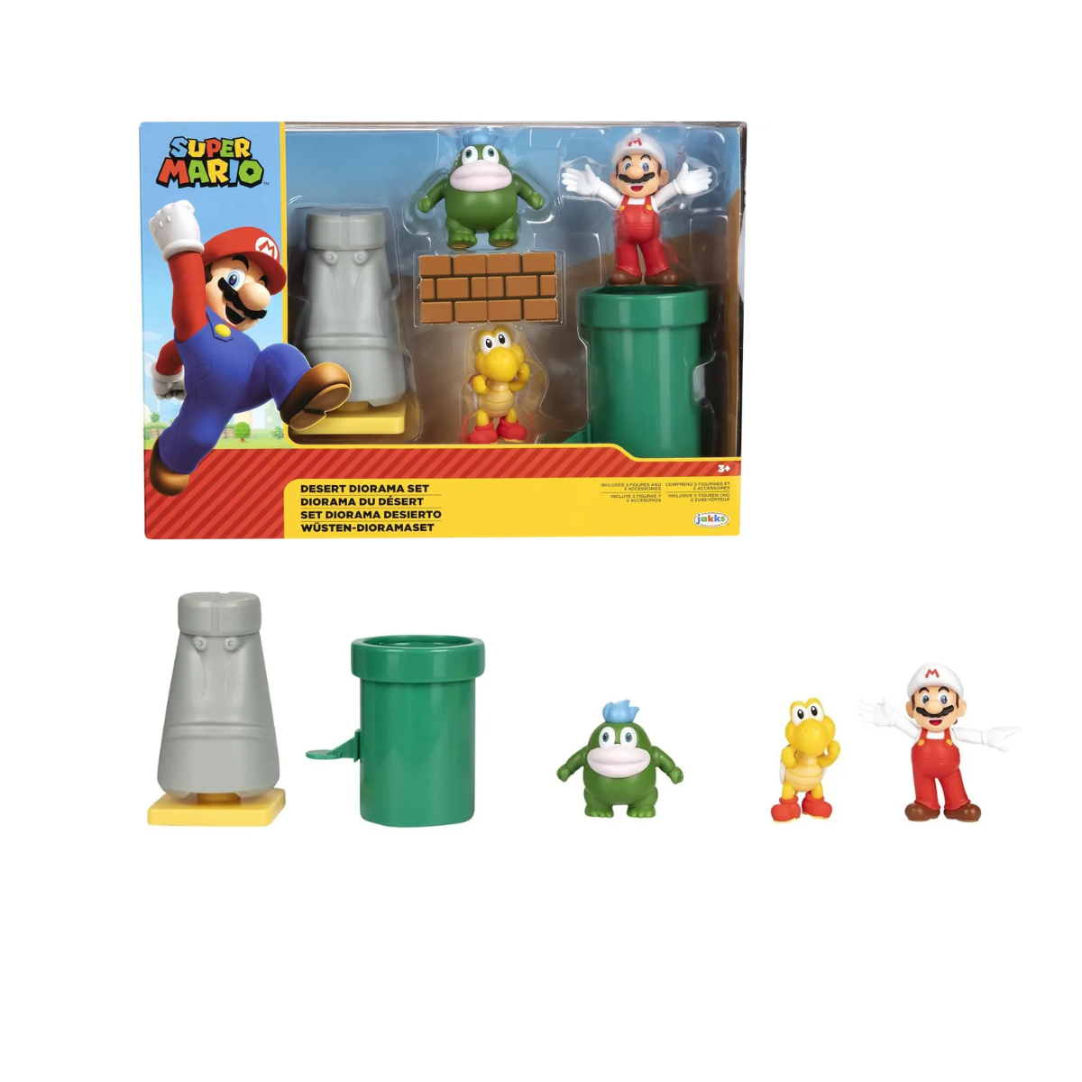 Playset Diorama Super Mario Desert World 25 cm