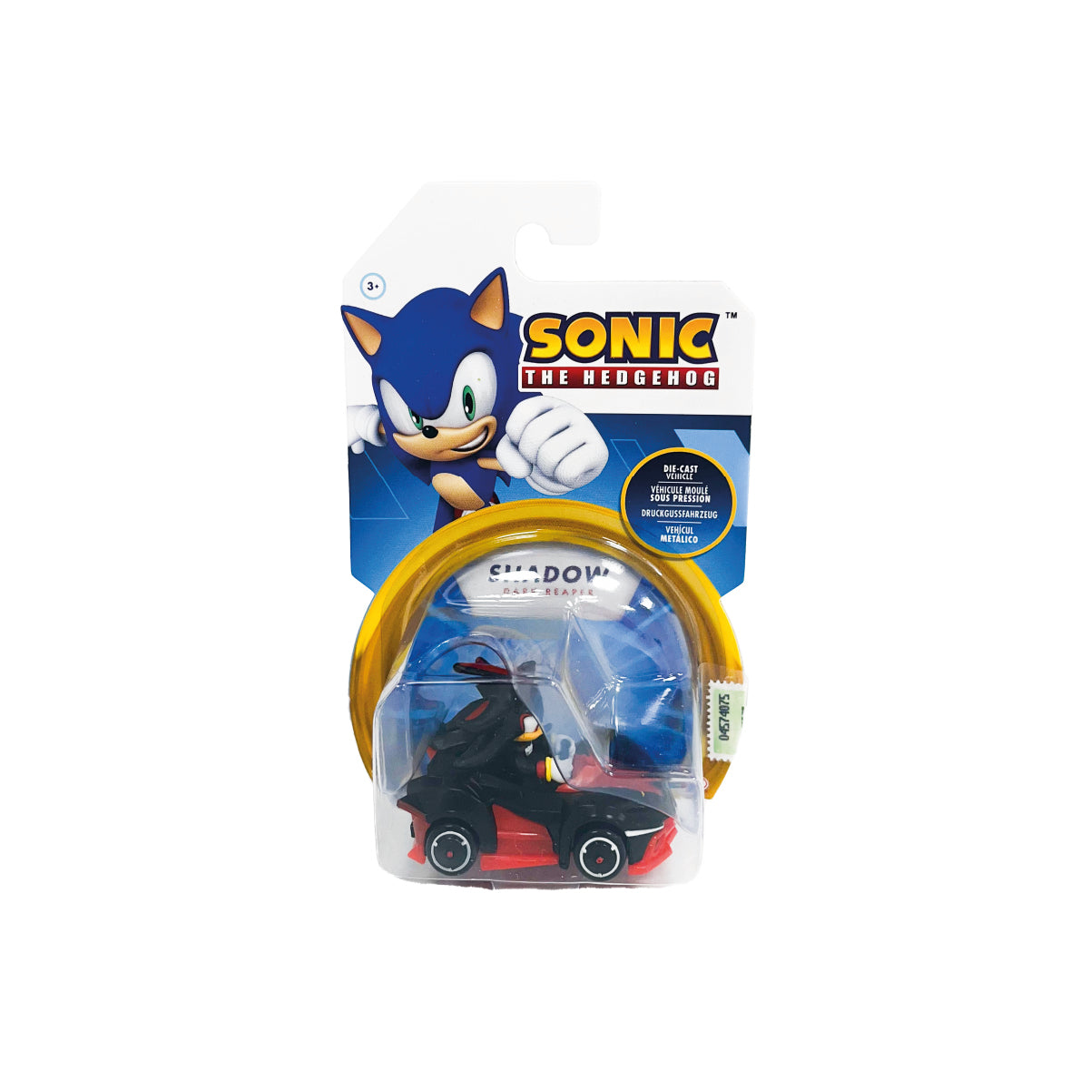 Vehículo Metálico Sonic The Hedgohog  Wabro