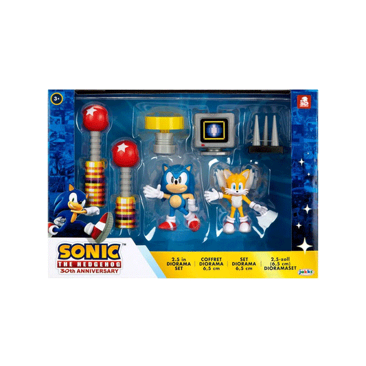 Figura Sonic Playset The Hedgehog Diorama Wabro