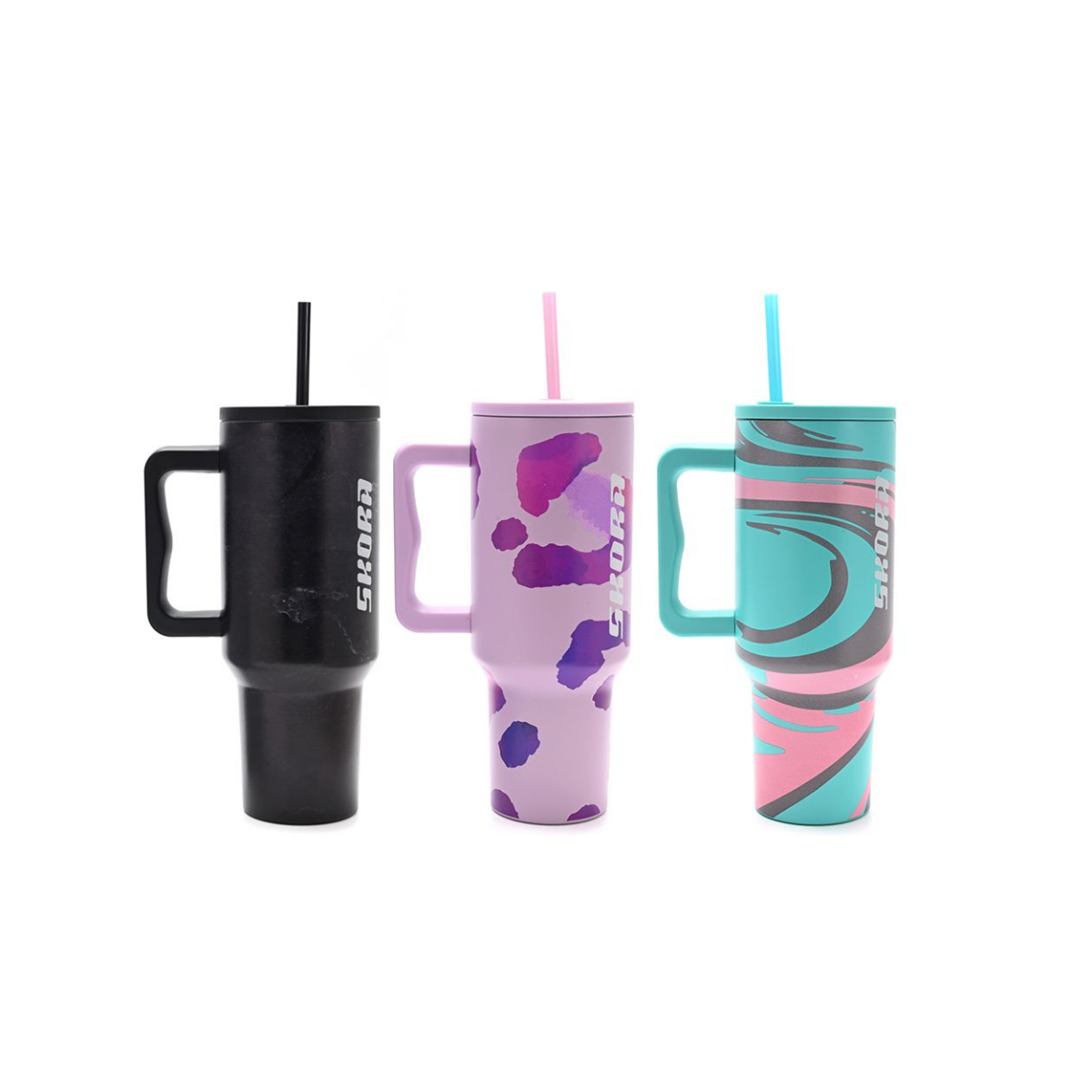 Vaso Térmico Skora Estampado 1200 ml con Sorbete