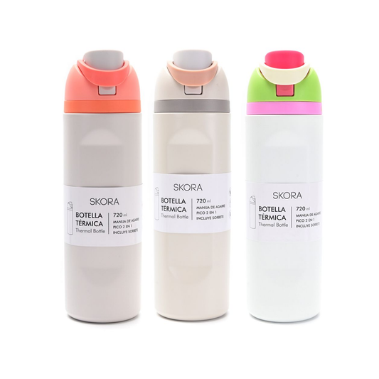 Botella Térmica Skora de Acero Inoxidable - 720 ml