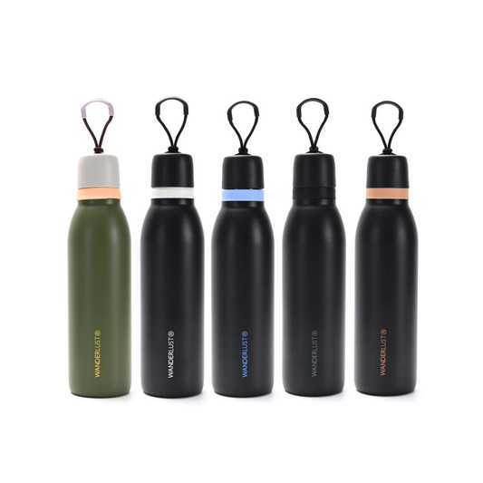 Botella Térmica Wanderlust Urban de Acero Inoxidable - 550 ml