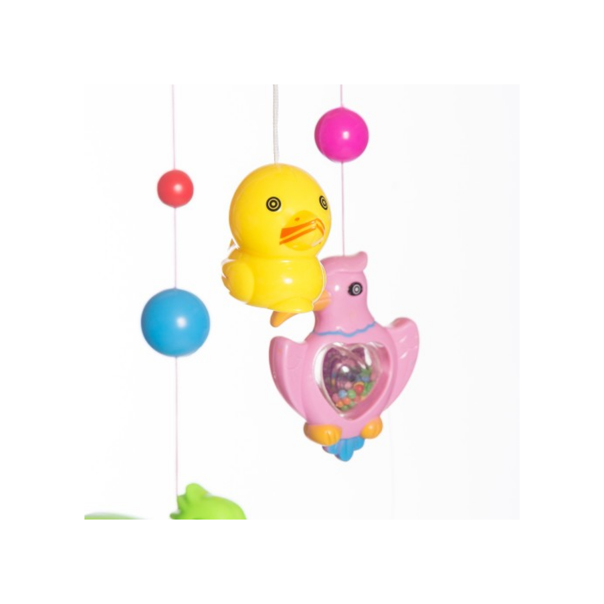 Móvil Cunero a Cuerda con Música y Sonidos de Patos