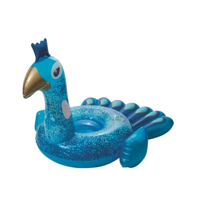 Flotador Inflable Pavo Real Gigante Bestway 198x164 cm